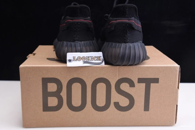 Yeezy 350 Boost Black V2 CP9652 Adidas Red 0816